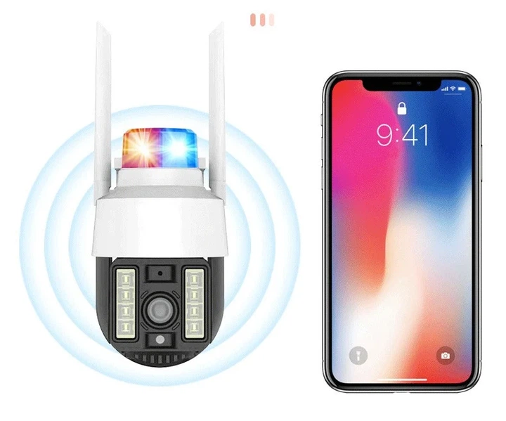 Уличная Wi-Fi/4G камера SEONTV PTZ A15 с ночным видением и датчиком движения - изображение 4