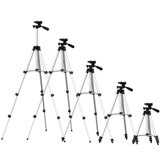 Штатив телескопічний TRIPOD 3120 для фотоапарата та смартфона, SEONTV, 35-103 см - зображення 3