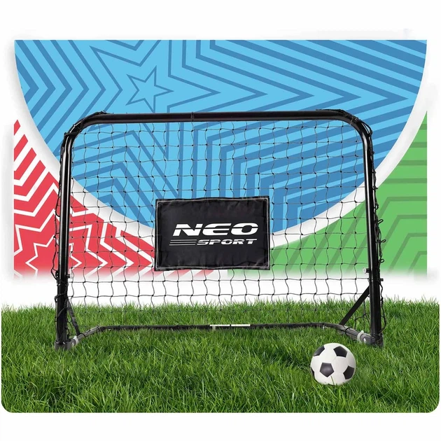 Детские футбольные ворота Neo-Sport 60х45х25 см набор 2 шт с мячом и насосом для дома и улицы - изображение 9