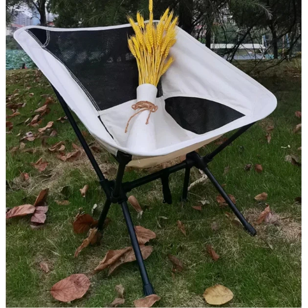 Складной туристический стул KingCamp 56×60.5×65.5 см, белый - изображение 3