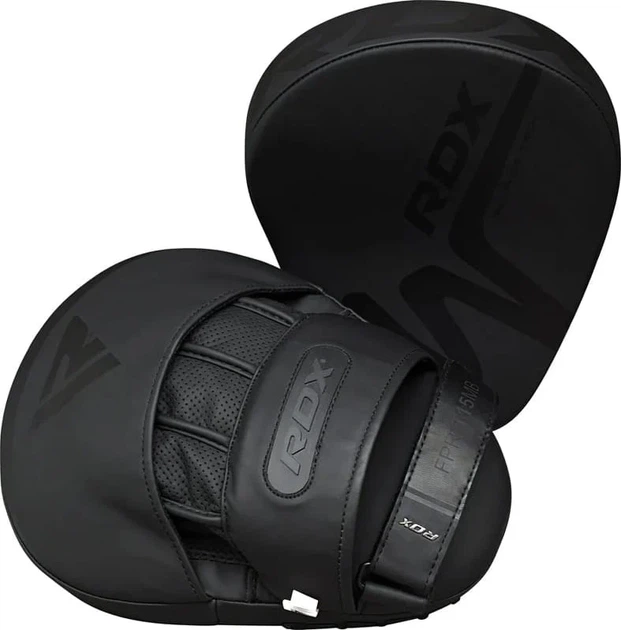 Лапи RDX FOCUS PAD T15 шкіряні чорні з піною EVA-LUTION One Size - зображення 4