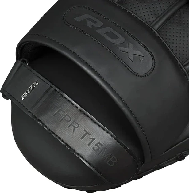 Лапи RDX FOCUS PAD T15 шкіряні чорні з піною EVA-LUTION One Size - зображення 5