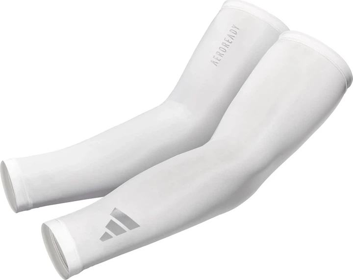 Компресійні нарукавники Adidas Climacool Aeroready білий L/XL суміш еластану та нейлону - Фото 1 Компресійні нарукавники Adidas Climacool Aeroready білий L/XL суміш еластану та нейлону - зображення 1