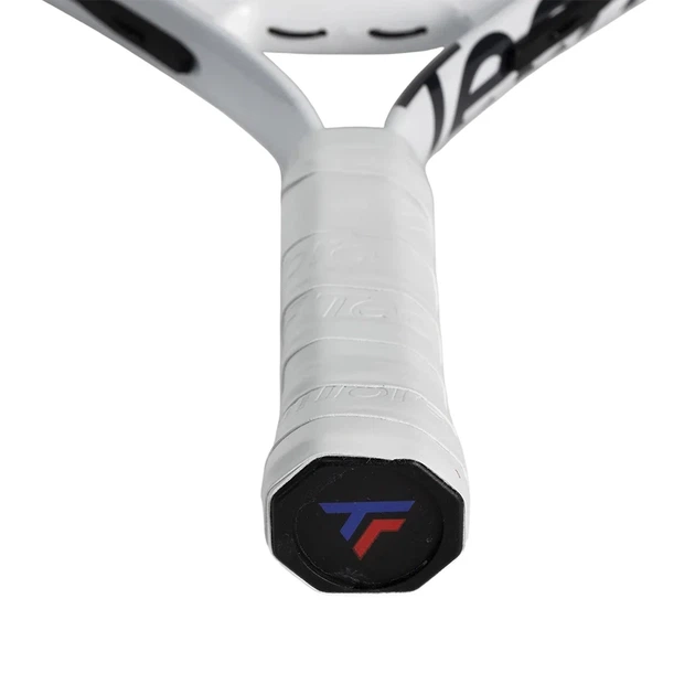 Тенісна ракетка Tecnifibre Tempo 19 алюмінієва для дітей з чохлом біла - зображення 3