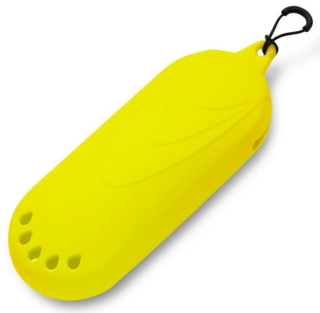 Чохол для окулярів Aqua Speed Silicone жовтий силікон універсальний - Фото 2 Чохол для окулярів Aqua Speed Silicone жовтий силікон універсальний - зображення 2