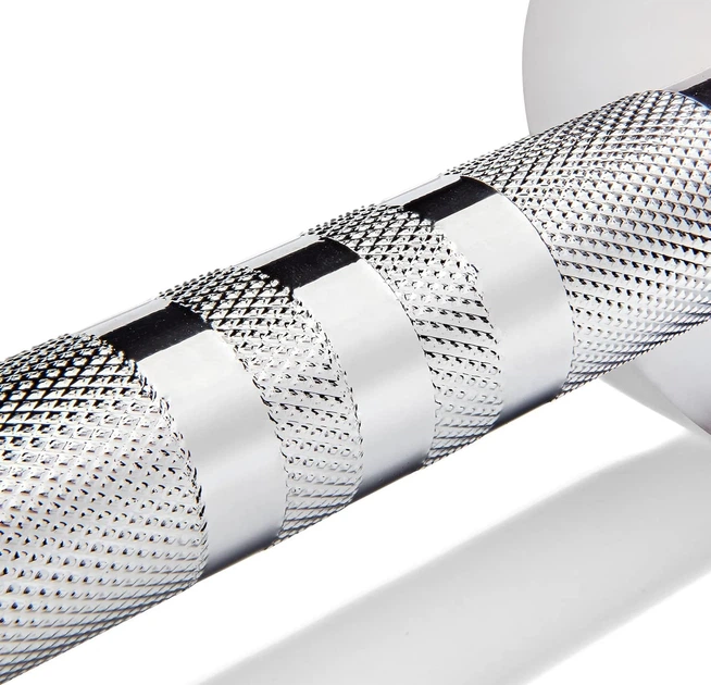 Гантель регульована Adidas Adjustable Chrome Dumbbell 1-5 кг сталь хромована сріблястий - зображення 4