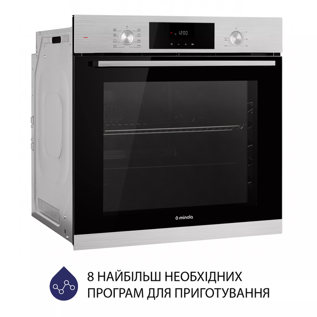 Духова шафа електрична Minola EOD 6804 INOX - зображення 3