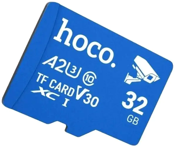 Картка пам'яті Hoco TF Ultra-High-Speed 32 GB microSDHC клас 10 U1 для відеоспостереження та запису даних Black - зображення 3