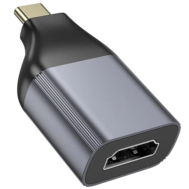 Перехідник Hoco UA33 Type-C — HDTV для смартфона сірий - зображення 2