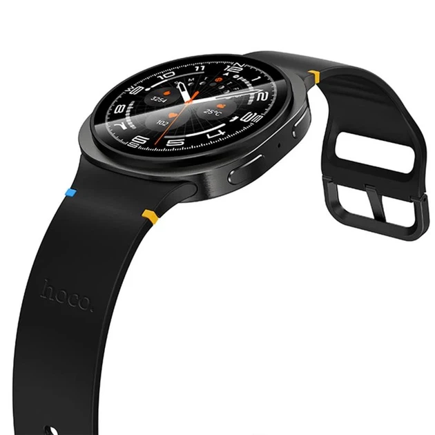 Смарт-годинник Hoco Y43 AMOLED 1.43 дюйма з дзвінками GPS IP67 чорний - Фото 4 Смарт-годинник Hoco Y43 AMOLED 1.43 дюйма з дзвінками GPS IP67 чорний - зображення 4