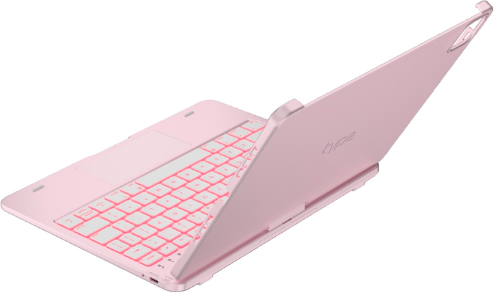 Чохол-клавіатура для планшета Typecase Flexbook Touch для Apple iPad Pro 11" M4 2024/M5 2025 Light Pink (6979284780264) - зображення 4