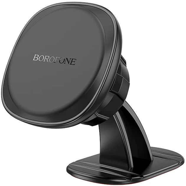 Автодержатель магнитный Borofone BH103 Cloud на липучке для смартфонов 4.5-7 дюймов черный - изображение 3