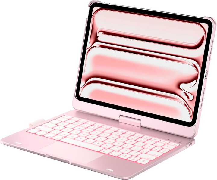 Чохол-клавіатура для планшета Typecase Flexbook Touch для Apple iPad Pro 11" M4 2024/M5 2025 Light Pink (6979284780264) - зображення 12