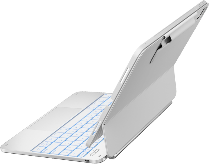 Чохол-клавіатура для планшета Typecase Edge+ для Apple iPad Pro 13" M4 2024/M5 2025 White (6979284780370) - зображення 4