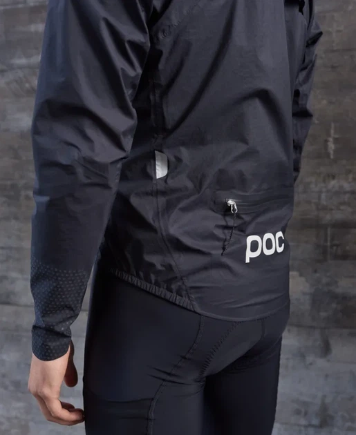 Мембранна чоловіча велокуртка POC Haven rain jacket, Uranium Black (M) - изображение 5