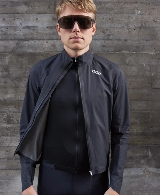 Мембранна чоловіча велокуртка POC Haven rain jacket, Uranium Black (M) - изображение 12