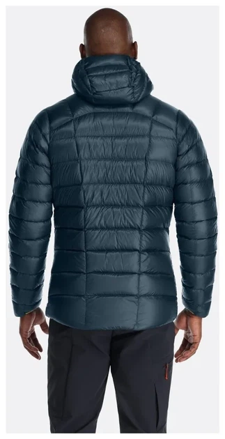 Легкий чоловічий пуховик Rab Mythic Alpine Jacket, Black (M) - изображение 2