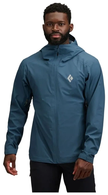 Куртка чоловіча мембранна Black Diamond M Strataline Stretch Shell, Midnight Blue (M) - изображение 2