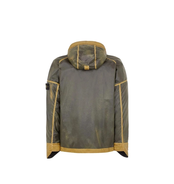 Куртка мужская Stone Island Stone Island Mussola Gommata Tc Olive/Beige L 7815430T1-V0098 - Фото 4 Куртка мужская Stone Island Stone Island Mussola Gommata Tc Olive/Beige L 7815430T1-V0098 - изображение 4