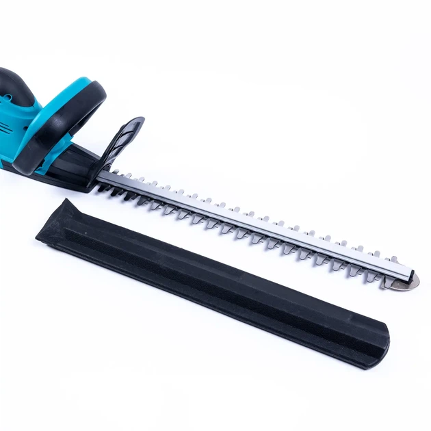 Садовый кусторез Makita DUH523Z аккумуляторный 36 В 5 А·ч ножницы для кустов живой изгороди лезвие 52 см толщина реза 20 мм 2100 об мин триммер для живой ограды с двумя батареями зарядкой защитным щитком кожухом для декоративной стрижки сада - изображение 5