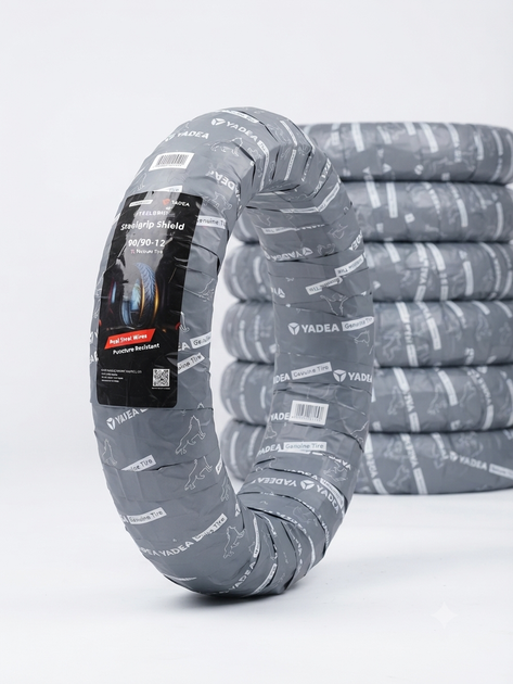 Покрышка YADEA Tire/90/90-12/6PR/CCC для скутеров и электроскутеров 12" - Фото 4 Покрышка YADEA Tire/90/90-12/6PR/CCC для скутеров и электроскутеров 12" - изображение 4
