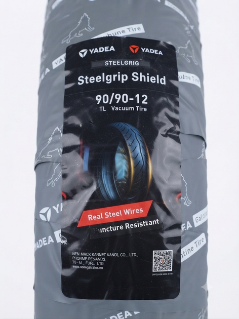Покрышка YADEA Tire/90/90-12/6PR/CCC для скутеров и электроскутеров 12" - Фото 5 Покрышка YADEA Tire/90/90-12/6PR/CCC для скутеров и электроскутеров 12" - изображение 5