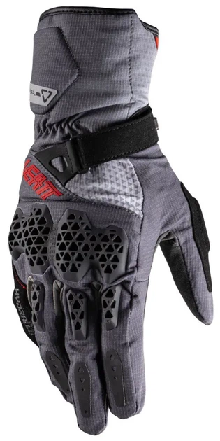 Мотоперчатки Leatt 6.5 HydraDri Adventure Iron M (9) серый водонепроницаемые Reaflex MicronGrip - изображение 2