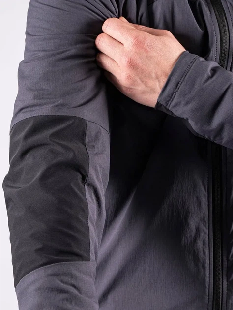 Куртка Leatt 7.5 ThermaFlow Adventure Iron M серая утеплитель CLO Vivo ECO 60 г подкладка - изображение 3