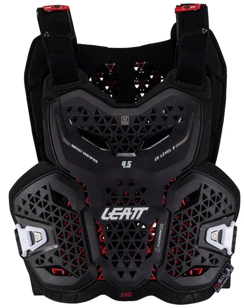 Защита груди Leatt Chest Protector 4.5 EVO черный, размер L/XL - изображение 2
