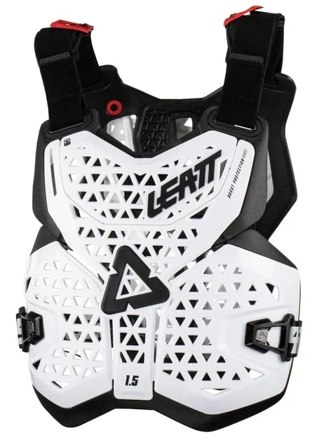 Защита груди Leatt 1.5 Chest Protector белая, One Size - Фото 1 Защита груди Leatt 1.5 Chest Protector белая, One Size - изображение 1