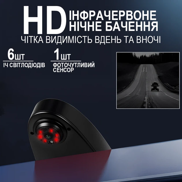 Камера заднего вида Podofo A4248 для Mercedes-Benz Sprinter 2010-2019 в место стоп-сигнала - Фото 6 Камера заднего вида Podofo A4248 для Mercedes-Benz Sprinter 2010-2019 в место стоп-сигнала - изображение 6