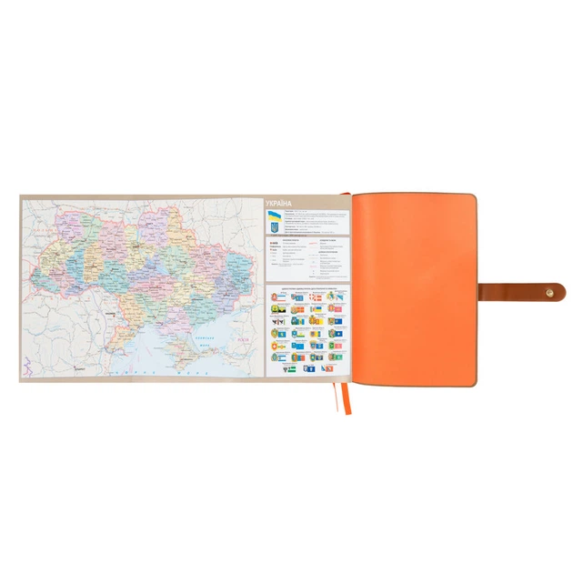 Дневник недатированный Leo planner Toscana A5 320 страниц песочный (252773) - изображение 8