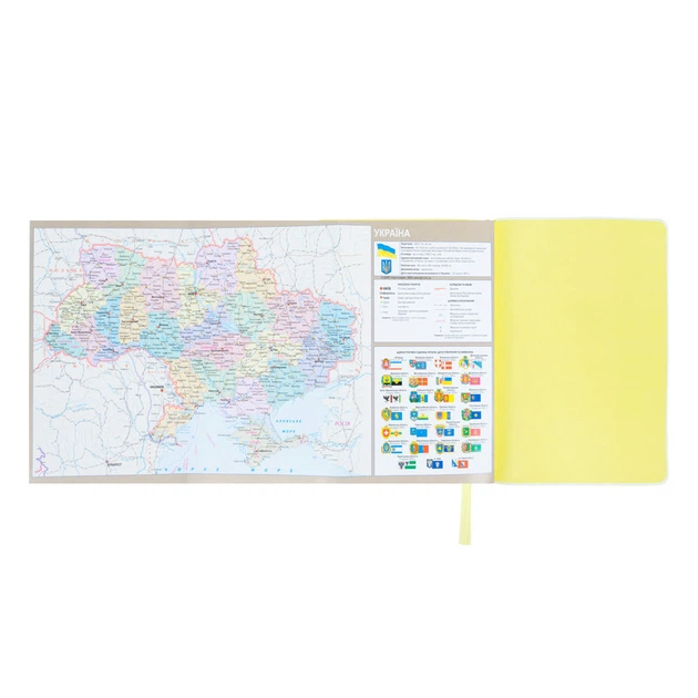 Дневник недатированный Leo planner Ray A5 320 страниц лимонный (252775) - изображение 8