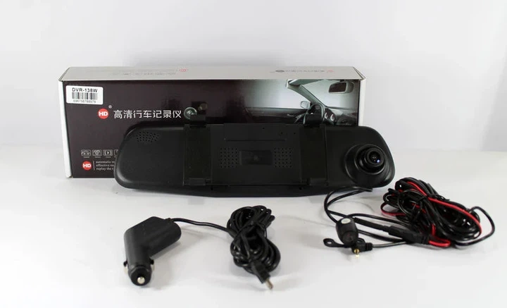 Відеореєстратор-дзеркало Grandio DVR 138W із камерою заднього виду - Фото 1 Відеореєстратор-дзеркало Grandio DVR 138W із камерою заднього виду - зображення 1