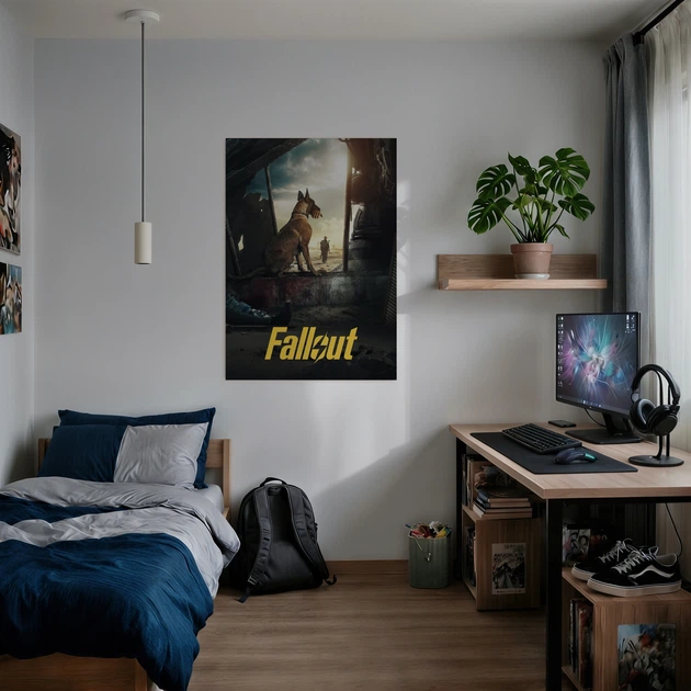 Постер Фоллаут, пёс Фор, Fallout, CX404, сериал, A3 42×30 см (id6609) - изображение 2
