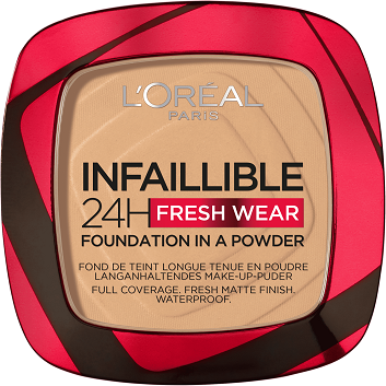 Podkład matujący L'Oreal Paris Infaillible 24H Long-Lasting w kompkacie 200 Golden Sand 9 g (3600523951840) - Zdjęcie 1 Podkład matujący L'Oreal Paris Infaillible 24H Long-Lasting w kompkacie 200 Golden Sand 9 g (3600523951840) - obraz 1
