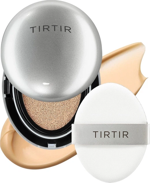 Тональна основа Tirtir Mask Fit Aura в кушоні 24N Latte 18 г (8809928136592) - Фото 1 Тональна основа Tirtir Mask Fit Aura в кушоні 24N Latte 18 г (8809928136592) - зображення 1