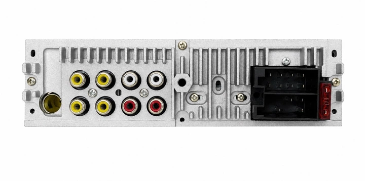 Автомагнитола 1din с экраном 4 дюйма 4x50W сенсорная usb блютуз магнитола в машину FM радио bluetooth совместима с авто камерой заднего вида FANTOM FP-4060 Black/Green - изображение 5