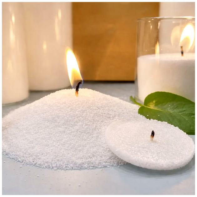 Воск гранулированный для насыпных свечей 260 г белый для декора Candle Sand SQ-29063 - Фото 5 Воск гранулированный для насыпных свечей 260 г белый для декора Candle Sand SQ-29063 - изображение 5