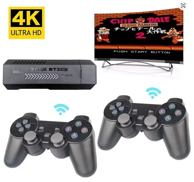 Ігрова приставка Digital X2 Plus 64GB з двома джойстиками, 4K - Фото 5 Ігрова приставка Digital X2 Plus 64GB з двома джойстиками, 4K - зображення 5