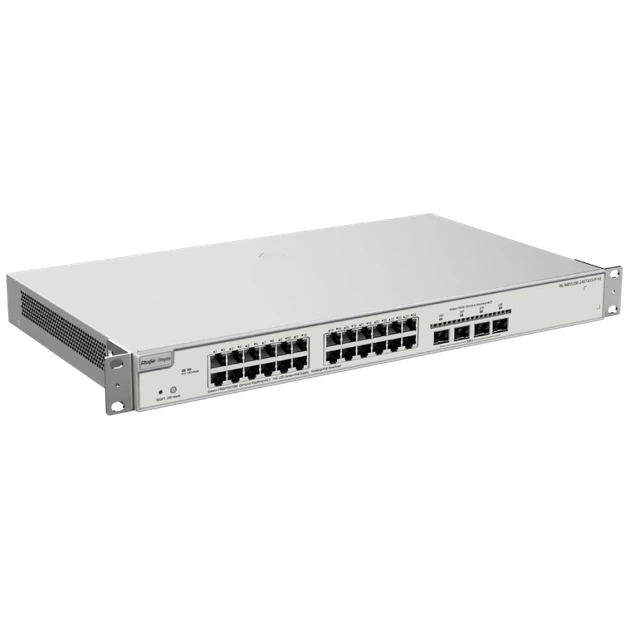 Коммутатор 24 порта управляемый Ruijie Reyee RG-NBS5200-24GT4XS-P-V2 L3 POE - изображение 2