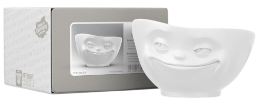Miska do sałatek Tassen Uśmiech porcelanowa 500 ml (4250255858024) - obraz 6