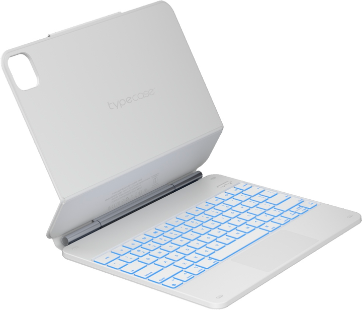 Чохол-клавіатура для планшета Typecase Edge для Apple iPad Pro 13" 2024/2025 White (6979284780400) - Фото 3 Чохол-клавіатура для планшета Typecase Edge для Apple iPad Pro 13" 2024/2025 White (6979284780400) - зображення 3