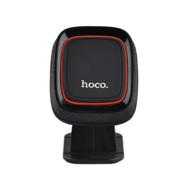 Автомобильный держатель Hoco CA24 магнитный на торпедо на липучке черный - изображение 3