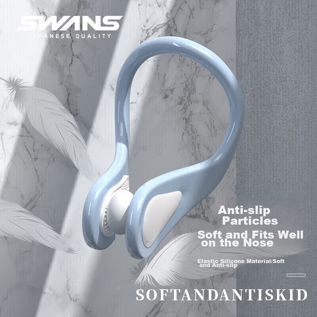 Водонепроницаемые беруши для плавания SWANS с зажимом для носа, профессиональные, для мужчин, женщин и детей, для ванны и душа, защита ушей от попадания в воду, гаджет SPB121-1, черные. - изображение 8