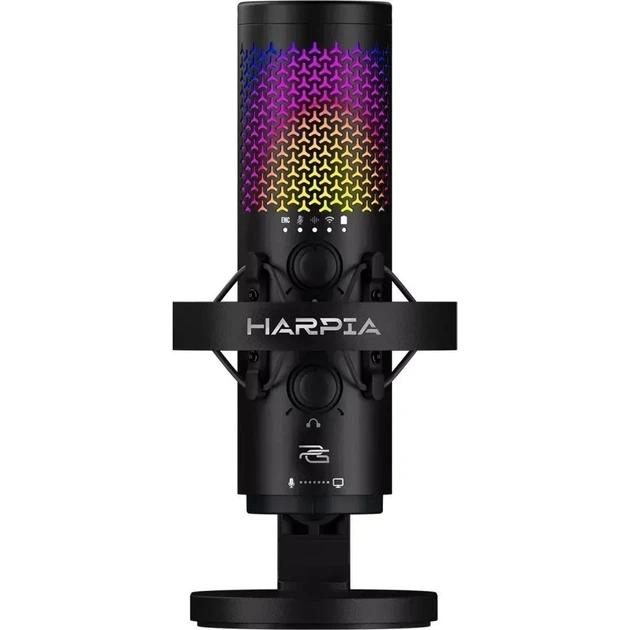 Микрофон Proove Gaming Harpia, Конденсаторный, Кардиоидный, USB подключения, Plug & Play, RGB подсветкой - Фото 2 Микрофон Proove Gaming Harpia, Конденсаторный, Кардиоидный, USB подключения, Plug & Play, RGB подсветкой - изображение 2