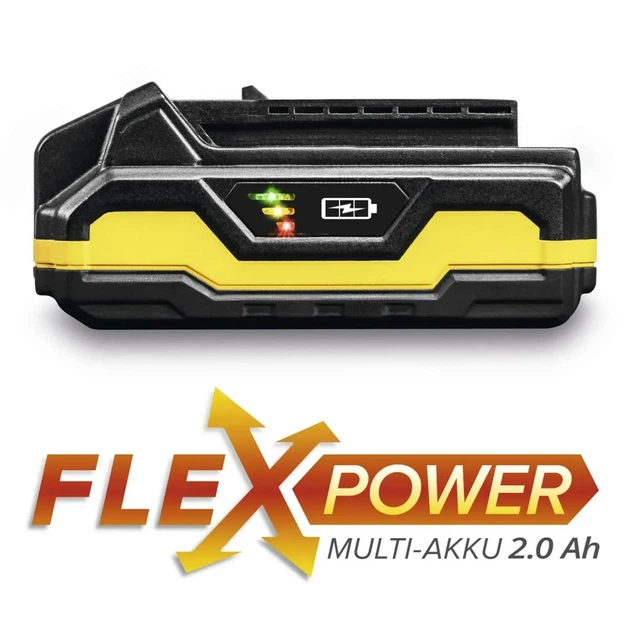 Перфоратор акумуляторний Trotec 20V 2Аг 1,6 кг Жовтий - зображення 14