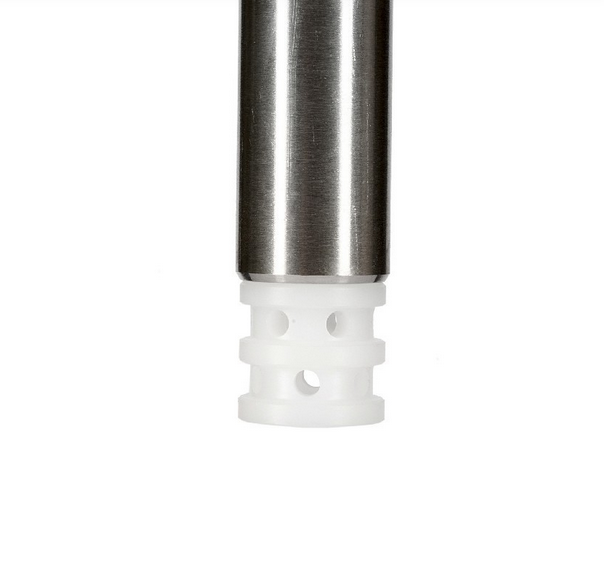Шахта для кальяна Aroma Hookah Classic White Арома Хука 50 см нержавеющая сталь ⌀ 16 мм на уплотнителе с диффузором белая - изображение 6