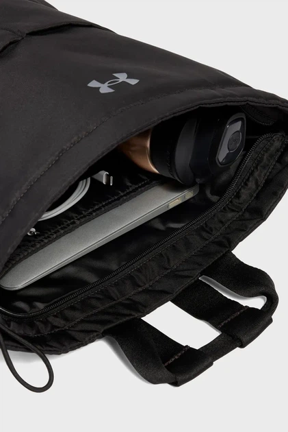 Жіночий чорний рюкзак UA Studio Lite Backpack Under Armour OSFM 1388909-001 - Фото 4 Жіночий чорний рюкзак UA Studio Lite Backpack Under Armour OSFM 1388909-001 - зображення 4