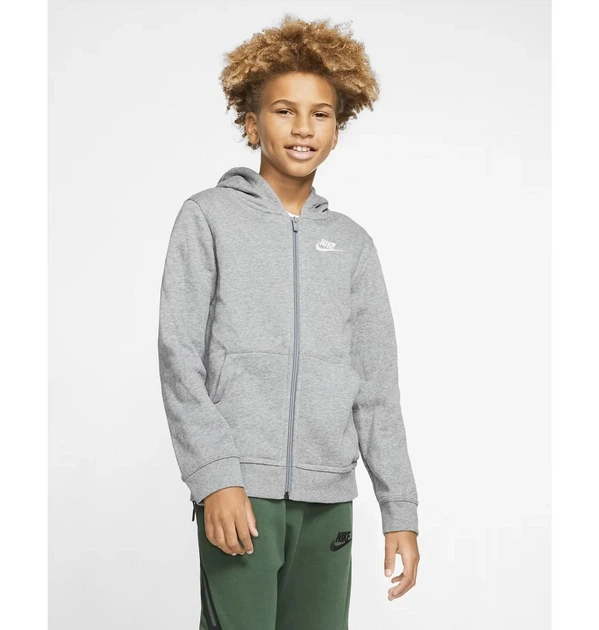 Дитяча толстовка Nike B Nsw Hoodie Fz Club 122-128 СM BV3699-091 - зображення 2
